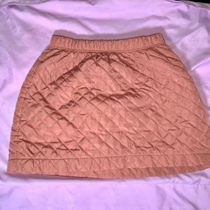 Satin skirt